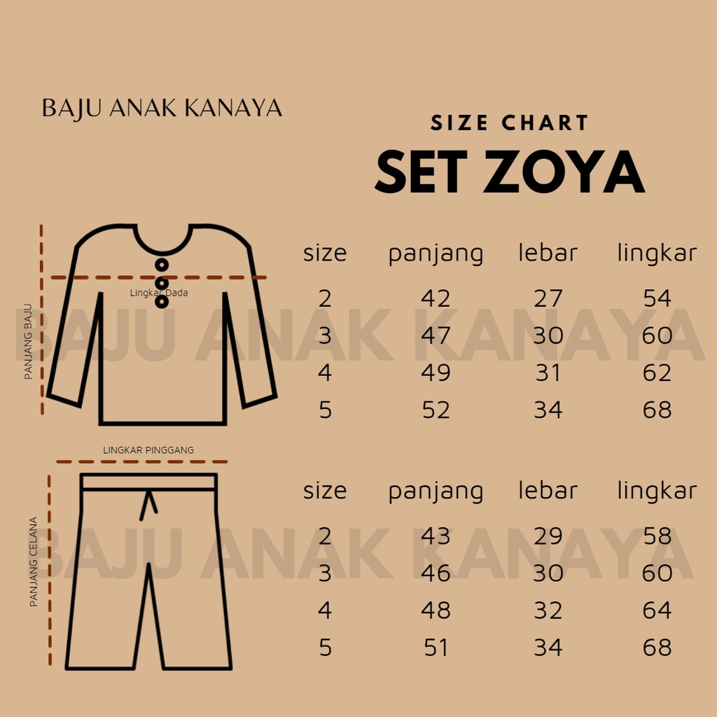 1-4TH SETELAN ANAK PEREMPUAN ZOYA ONE SET ANAK RAYON BY MYBEE versi 2