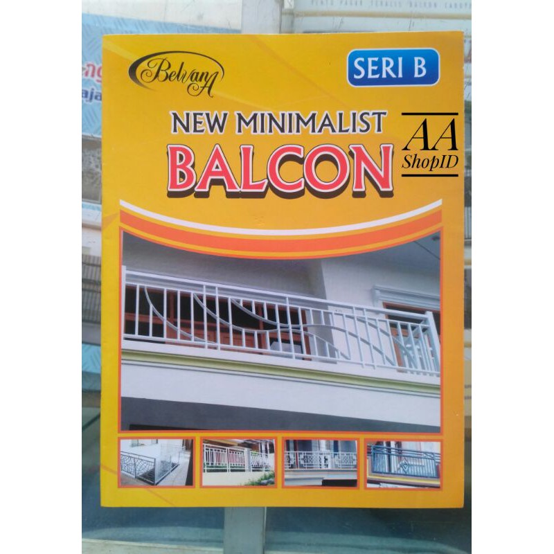 

buku katalog album desain khusus Balcon buku kecil