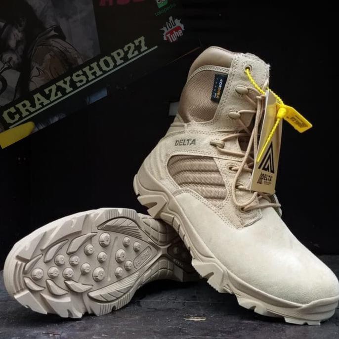 BARANG BARU Sepatu Delta Import 8" / Sepatu Delta / Sepatu Delta Boots import