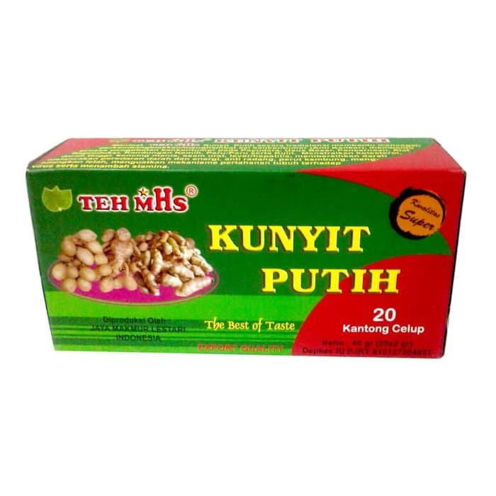 

MHS TEH KUNYIT PUTIH 40 GRAM-THE BEST OF TASTE