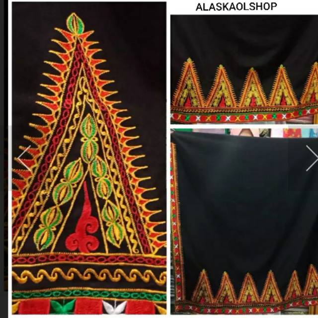 Kain Kerawang Gayo Aceh Motif Pucuk Rebung