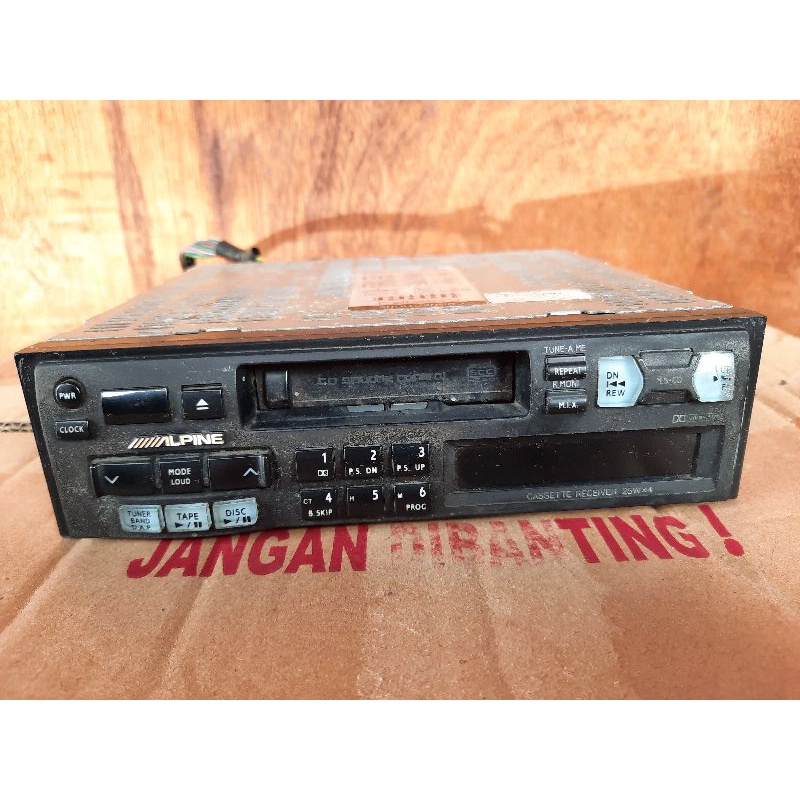 Head unit Alpine bukan blaupunkt nakamichi