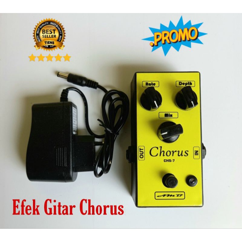 Efek gitar chorus - efek gitar super chorus plus adaptor