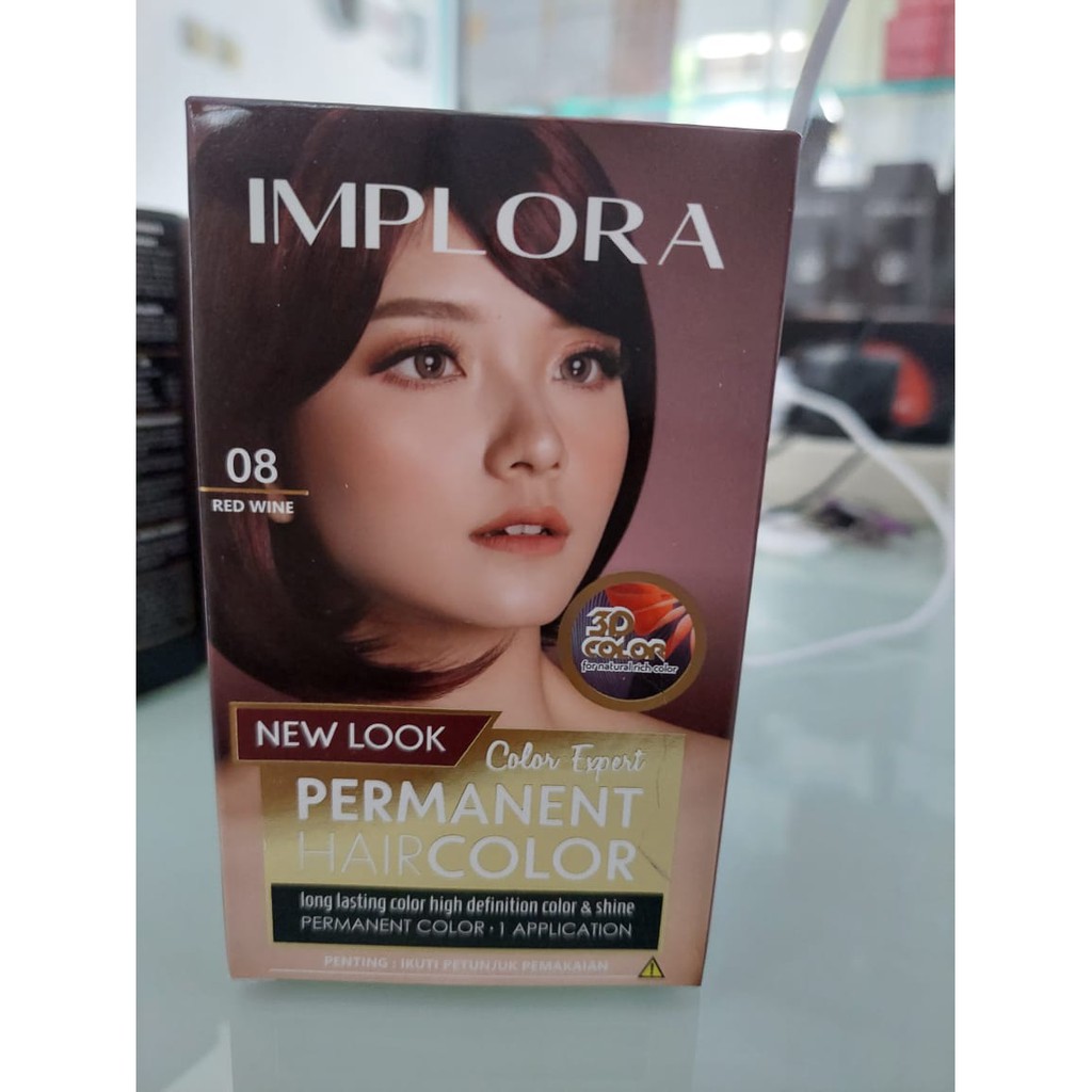 IMPLORA SEMIR NEW LOOK PERMANENT HAIR COLOR - CAT PEWARNA RAMBUT