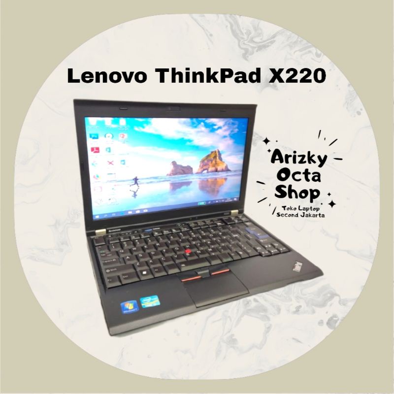 PROMO Laptop Lenovo ThinkPad X220 Intel Core i5 Ram 4GB 250GB SUPER MURAH