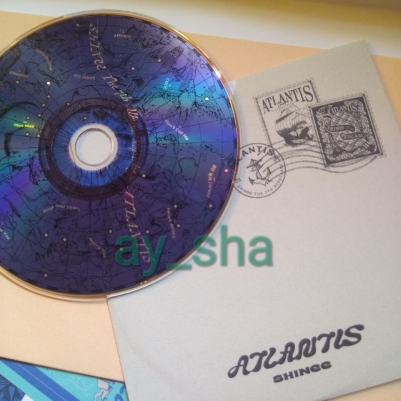 Album SHINee Atlantis CD ONLY(bisa nego)