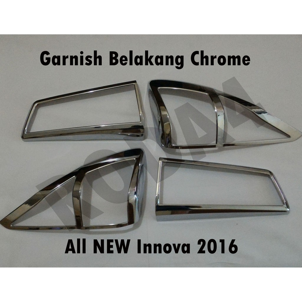 Garnish / Garnis List Lampu Belakang All New Innova Reborn 2016 Luxu