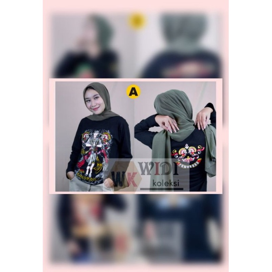 kaos reog lengan panjang