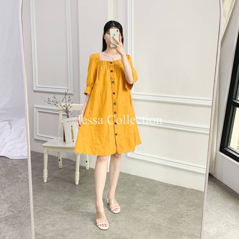 Sorenda button dress preloved