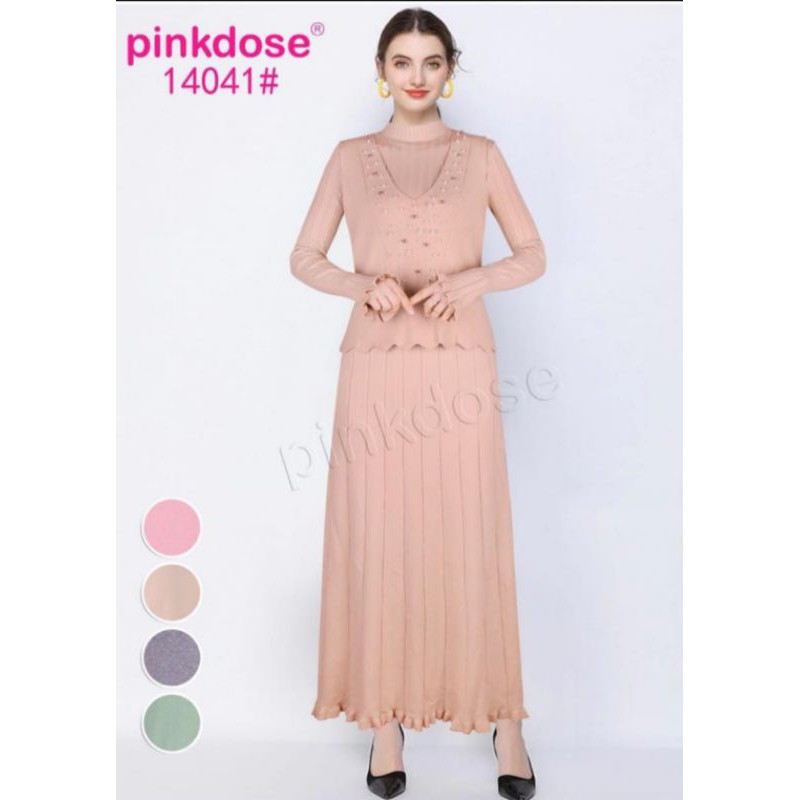 GAMIS RAJUT IMPORT PINKDOSE 14041