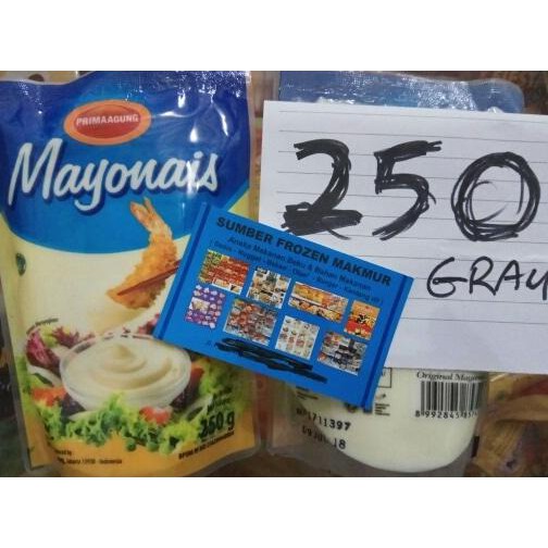 

ENAK mayones original 250gr prima agung TERLEZAT