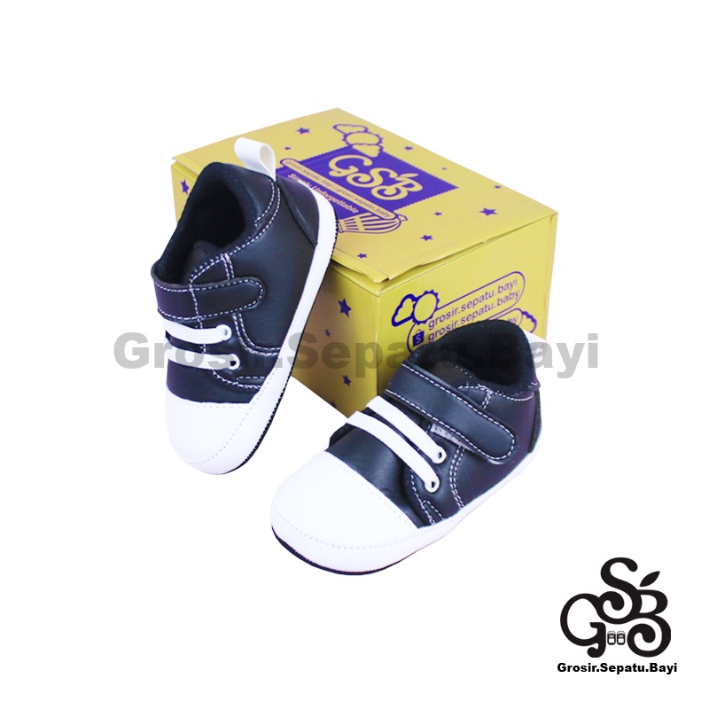 sepatu bayi baby shoes prewalker laki laki perempuan umur 2 - 12 bulan model casual luxury polos ringan &amp; fleksibel