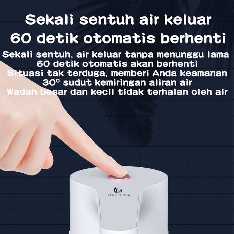 Dispenser air galon pompa galon listrik dengan pengisian USB