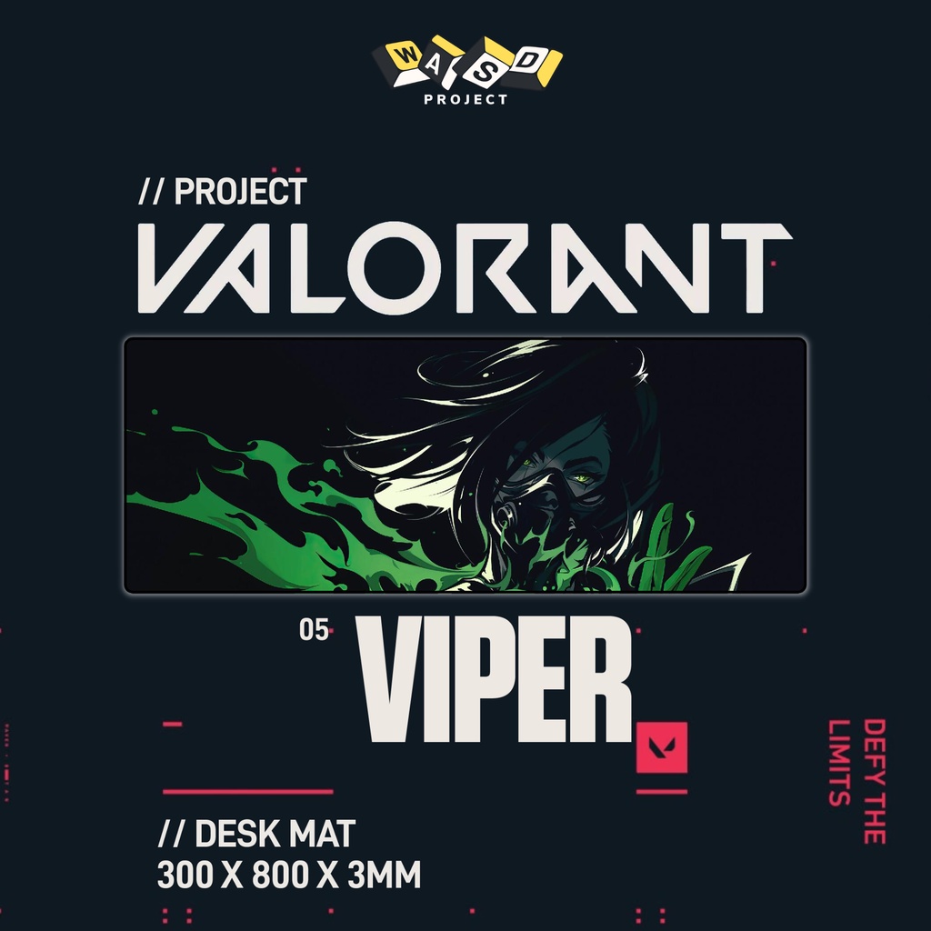 PROJECT Valorant: VIPER Mousepad / Deskmat