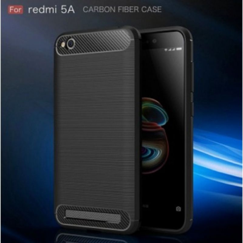 Softcase Slim Fit Carbon Xiaomi Redmi 5A - UA