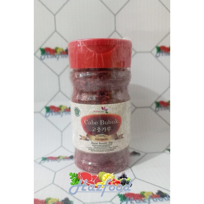 

BOTOL STOCK KASAR Korea - Cabe Bubuk Gochugaru READY Chili 50gr Powder