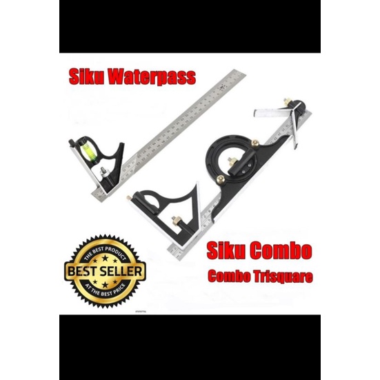 

Penggaris Siku Inch Dan Cm / Siku Tukang Serbaguna / Siku Kombinasi / Waterpass Siku Kombinasi