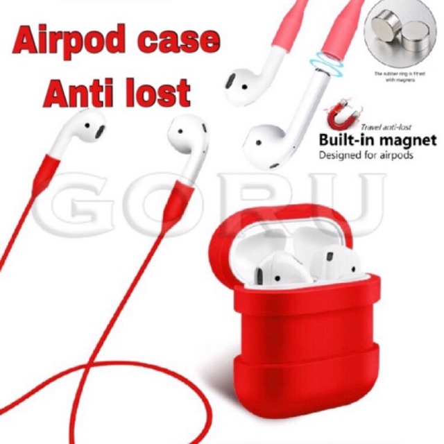 Jual Anti lost airpods case airpod special strap premium free