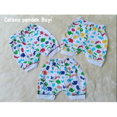 Celana Pendek Bayi Motif Animal Katun Sablon Printing Grosir Murah