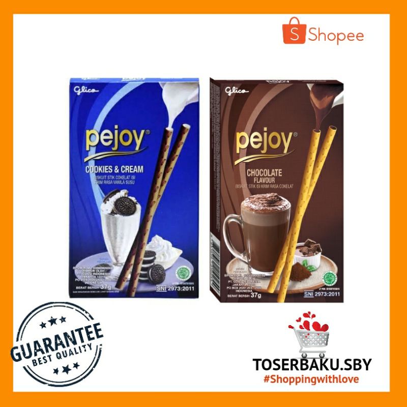 

Pejoy 37g All Variant / Snack Murah Surabaya / Stik Coklat / Camilan / wafer
