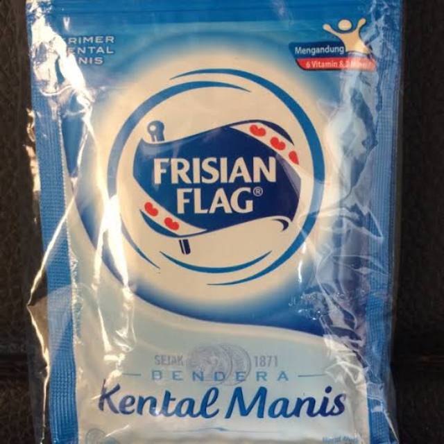 SUSU SAC BENDERA PUTIH DAN COKLAT.SEDUS 120 BKS