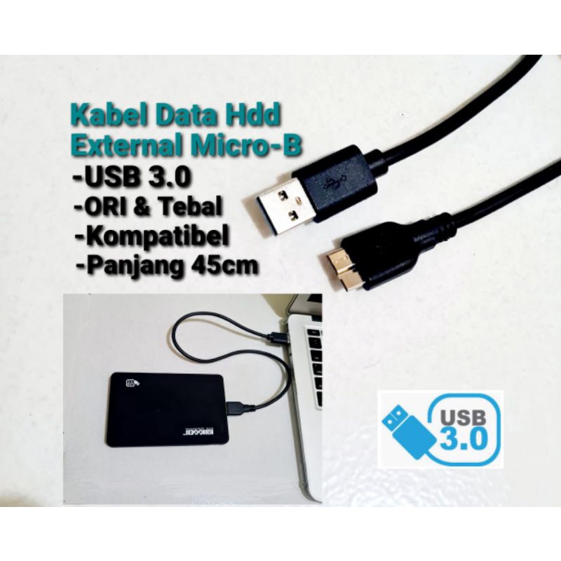 KABEL DATA HDD CASE EXTERNAL USB3.0 MICRO-B