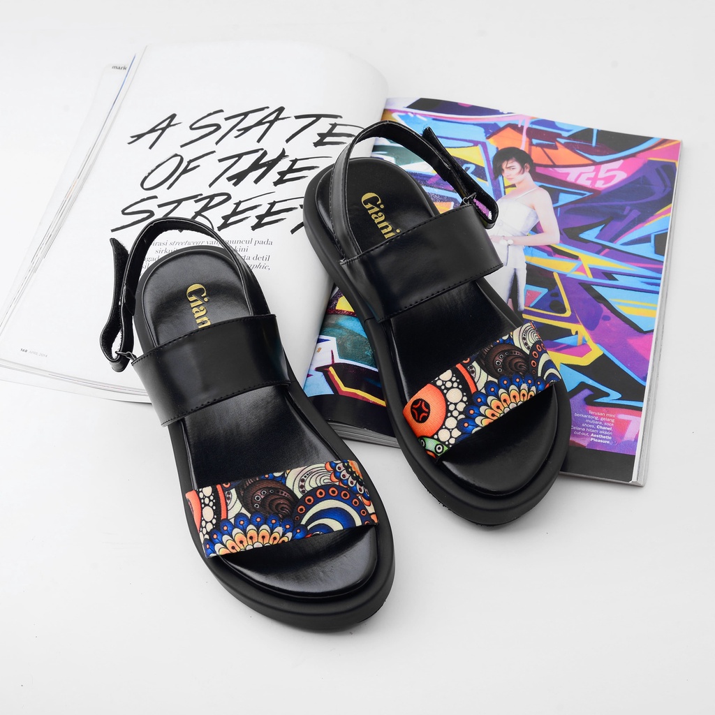 Sandal Wanita / Gianina - Sunny platform sandals