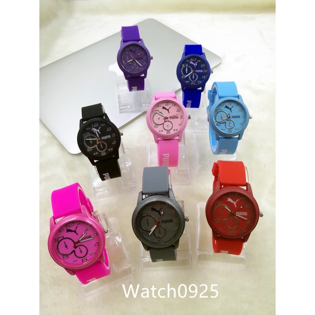 ✅[COD] Jam Tangan Couple Sport Rubber Murah Fashion Ready Stock