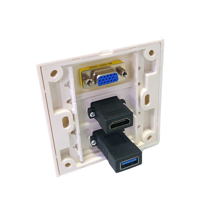 Howell Wall Face Plate 3 in 1