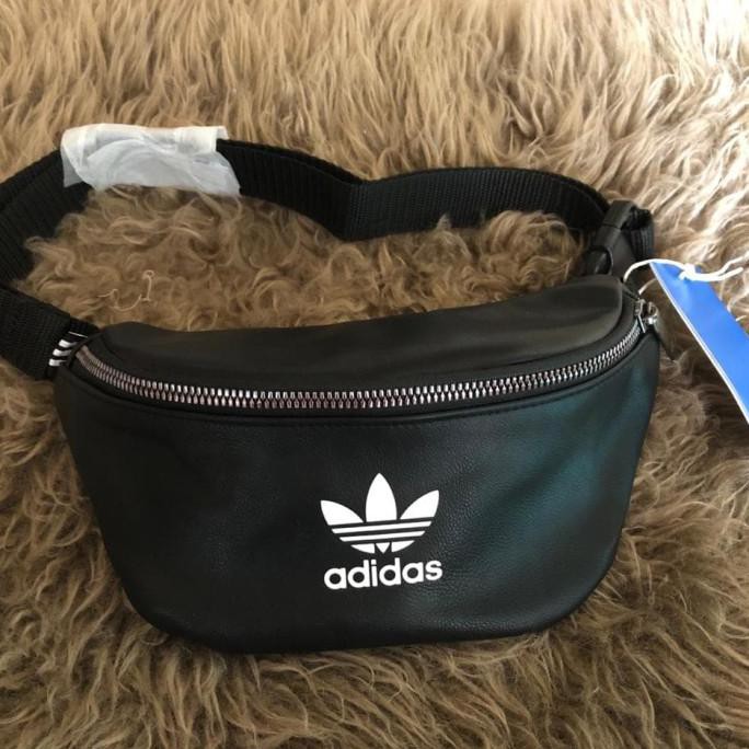 ORIGINAL ADIDAS WAIST BAG LEATHER TAS SELEMPANG