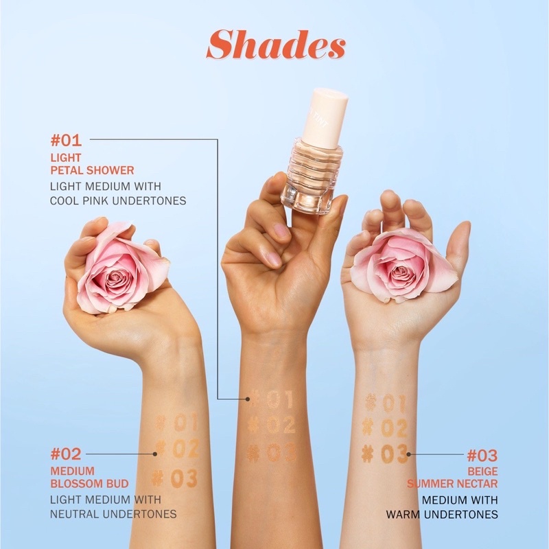 Share in Jar BNB barenbliss Korean Bloomatte Light It Up Skin Tint Foundation