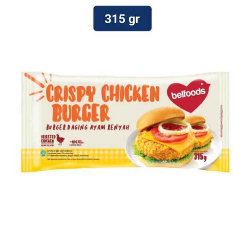 

Belfoods Crispy Chicken Burger 315gr