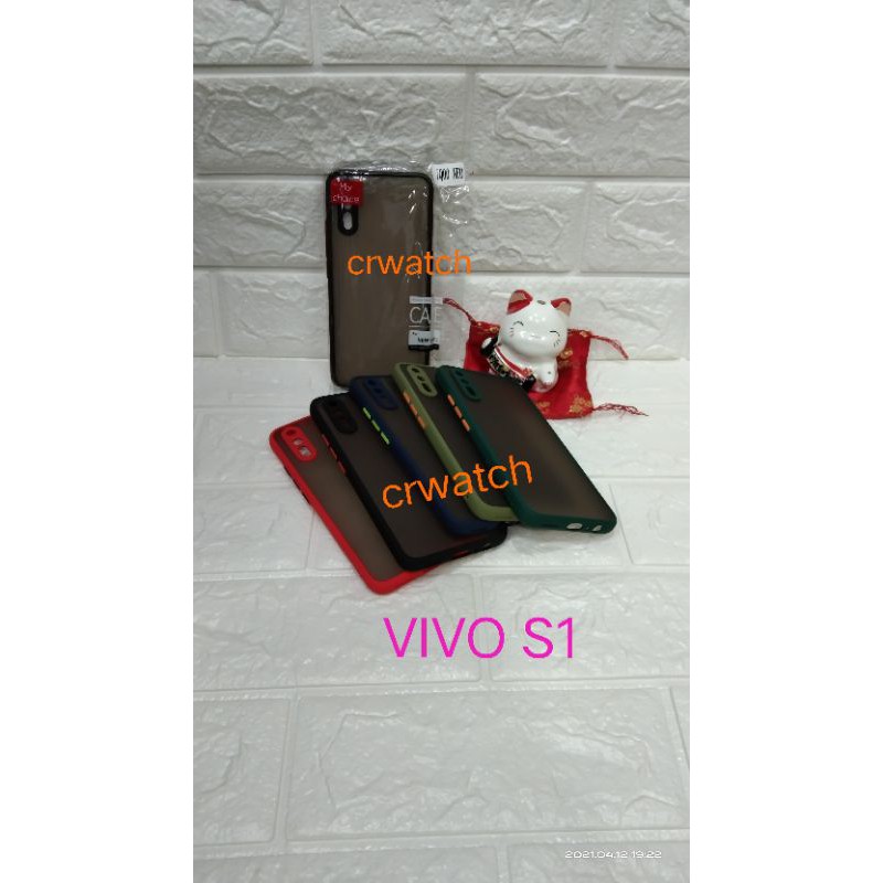 GROSIR BUMPER CASE AERO FUZE VIVO S1 CASE MY CHOICE RING CAMERA VIVO S1 HARDCASE VIVO S1 CASING S1