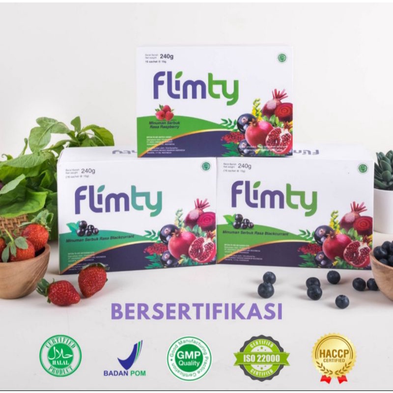 FLIMTY FIBER PELANGSING ORIGINAL | DETOX 1 Box (16 Sachet)