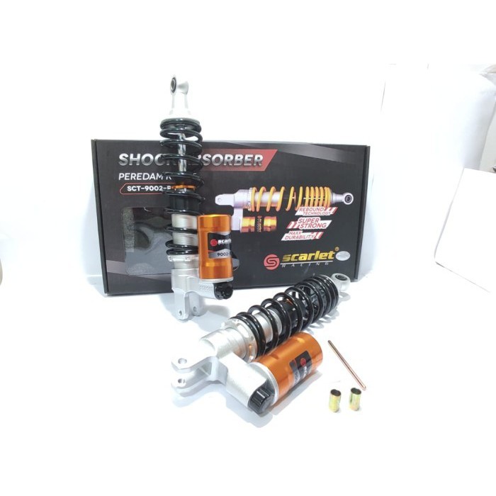 Shock ShockBreaker Shock Breker Peredam Tabung Yamaha Nmax 155 Tabung Bawah Scarlet Sparepart Motor