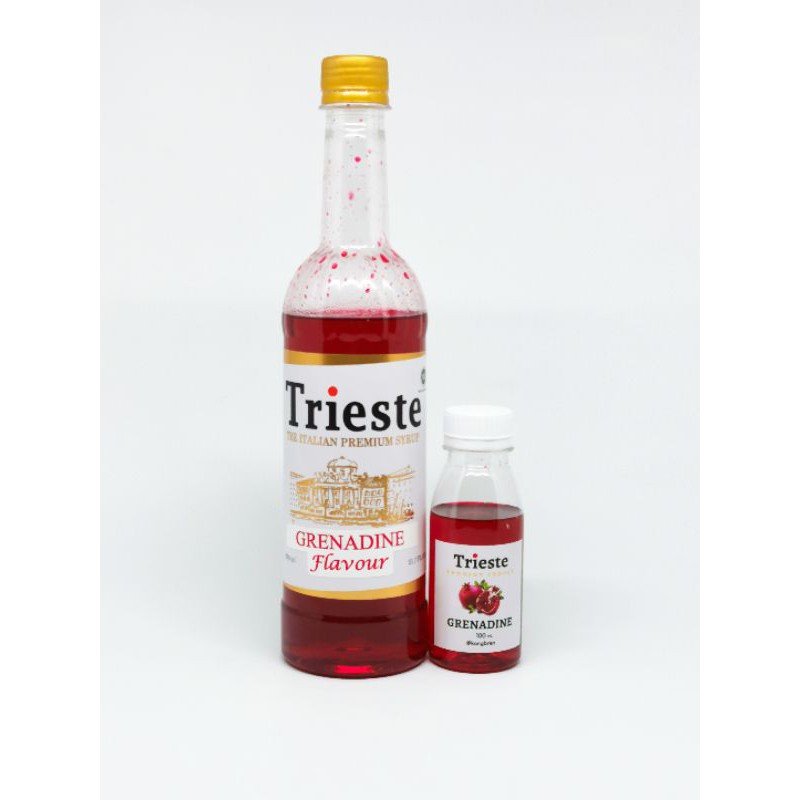 Sirup Delima Trieste 100 ml - Trieste Syrup Grenadine 100ml