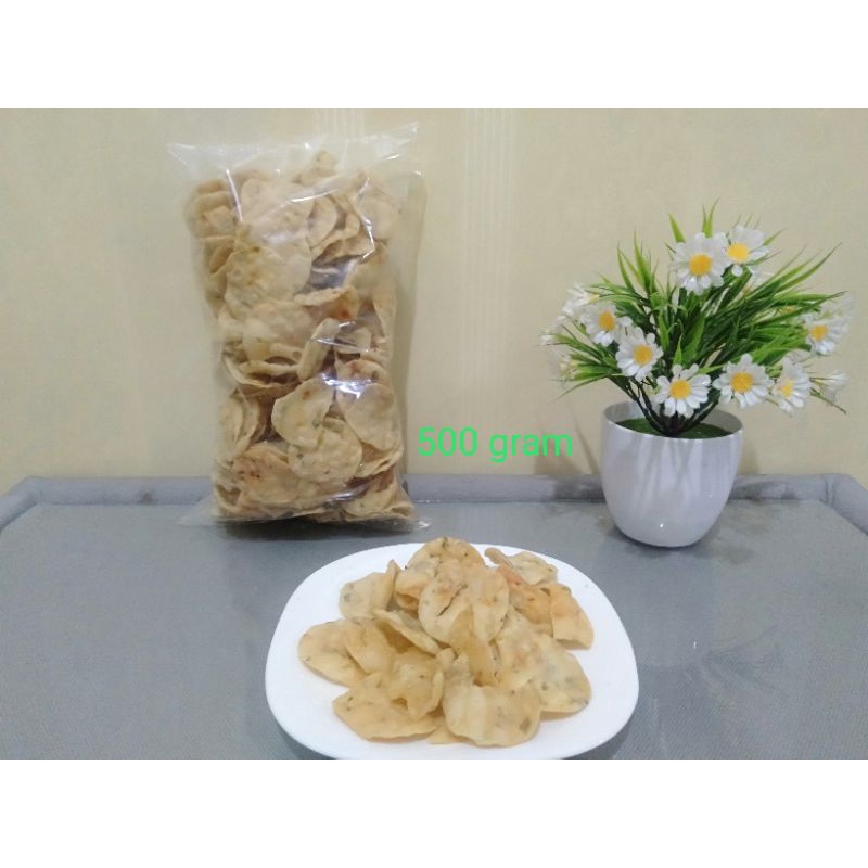 

keripik gungex bulat