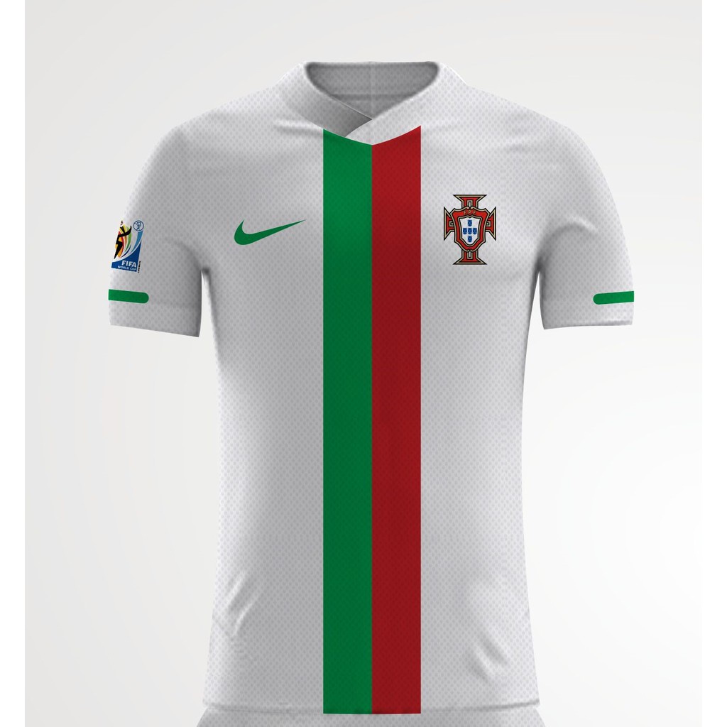 Jersey Portugal Away 2010 Full Printing Free Nama + Nomor Punggung