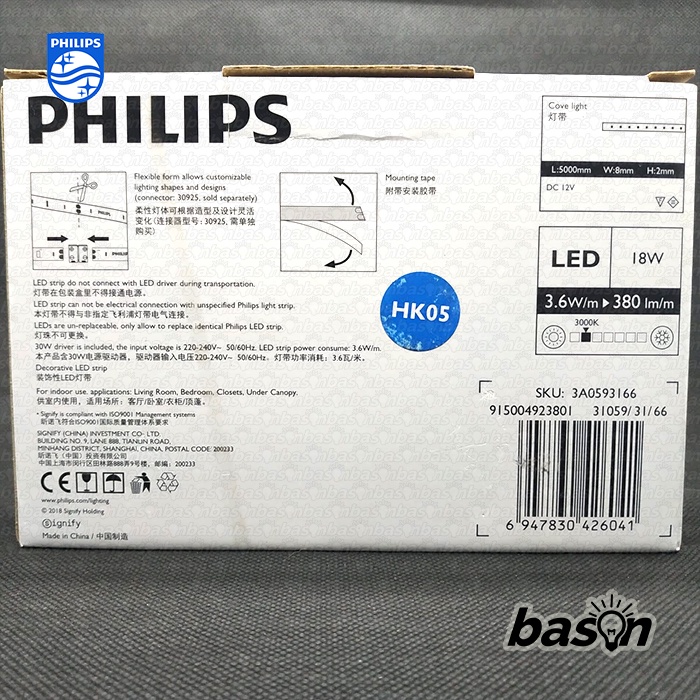 PHILIPS DLI 31059 3000K 18W 5m - LED tape / strip fleksibel