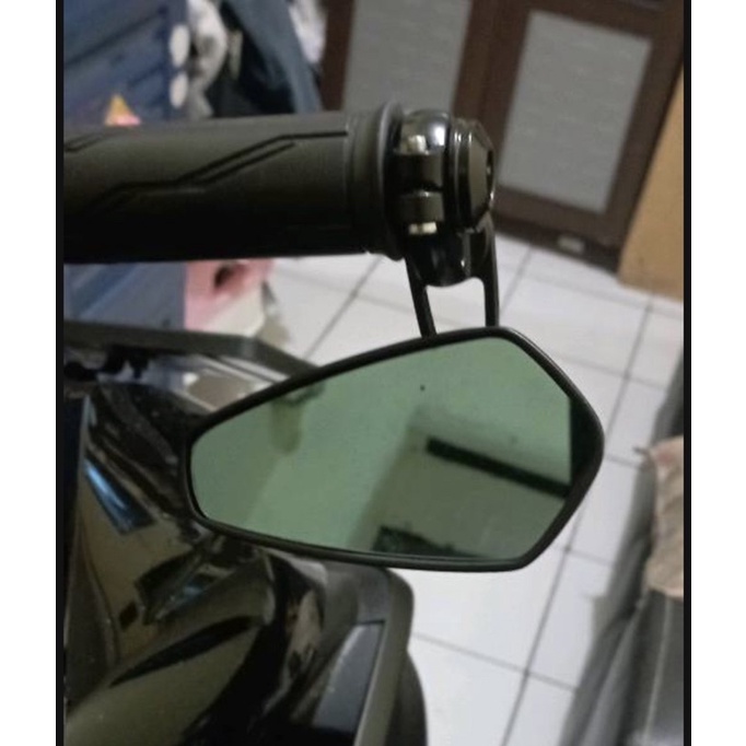 TERMURAH SPION OVAL KACA BENING/KACA PUTIH SPION JALU OVAL BAR END UNIVERSAL SEMUA MOTOR