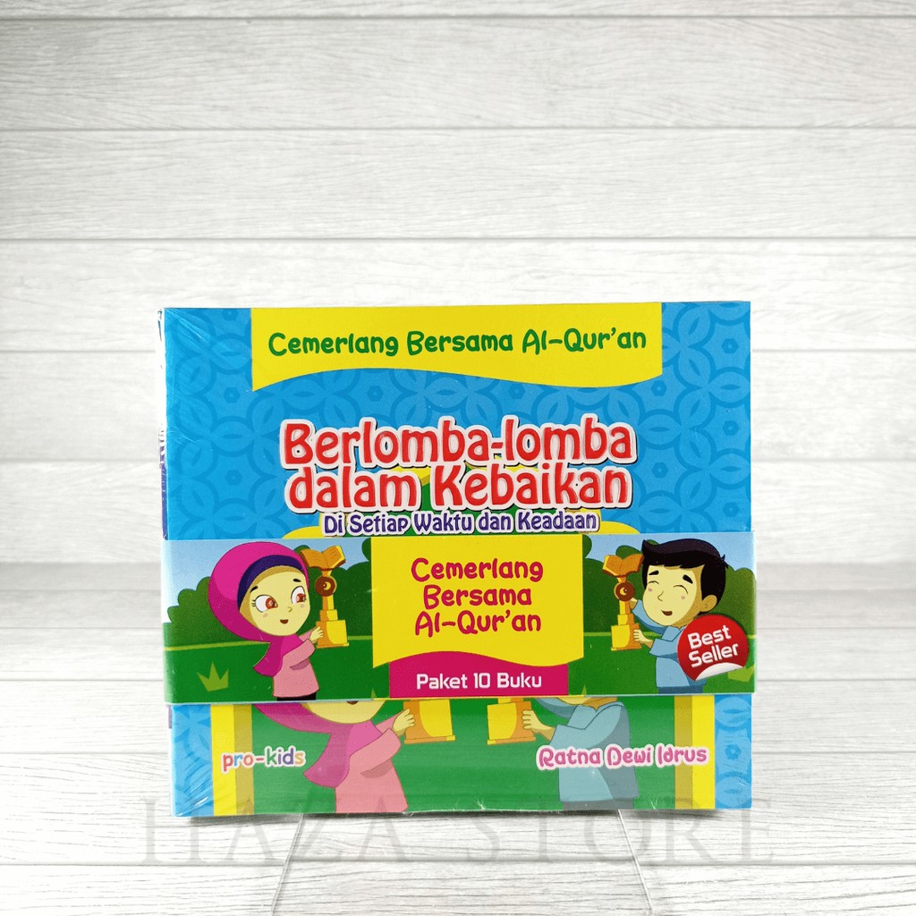 Paket Buku Anak Cemerlang Bersama Al-Qur'an - Pro U Media 100% Original