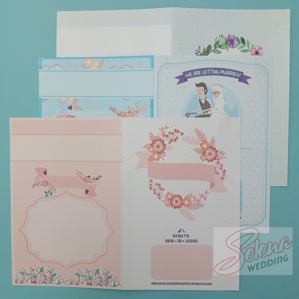 

UNDANGAN MEDINA / UNDANGAN KOSONGAN CANTIK MURAH