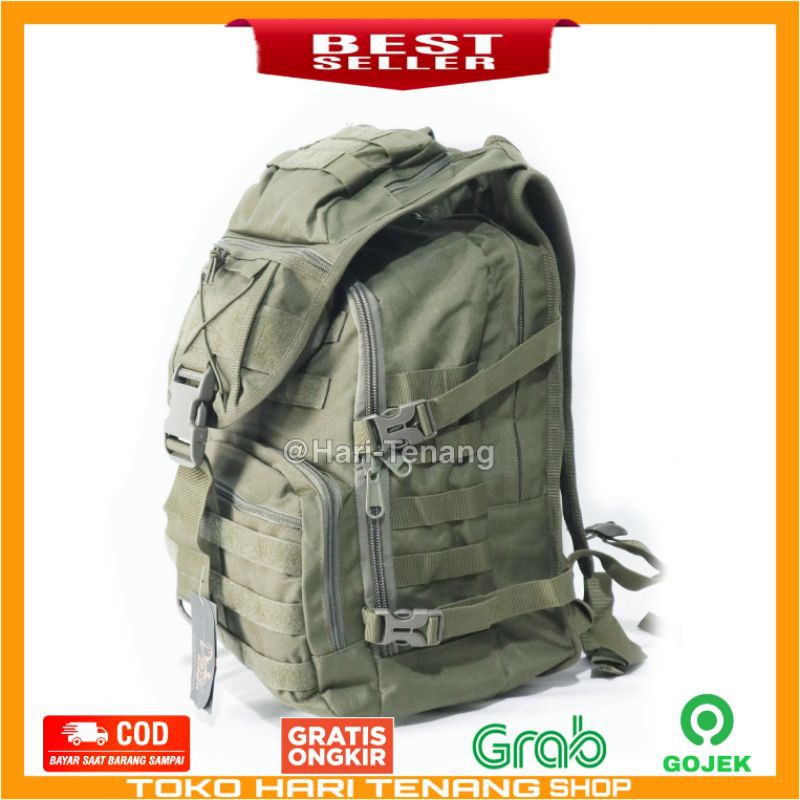 Tas tactical ransel original silver knight 9900 bahan kanvas import/tas punggung tactical waterproof