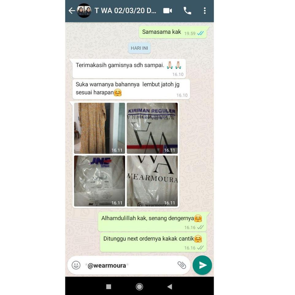 Terbaru.. [EVENT 8.8 CLEARANCE SALE] Kirana Series Homedress By Wearmoura Gamis Kekinian Busui Dan W