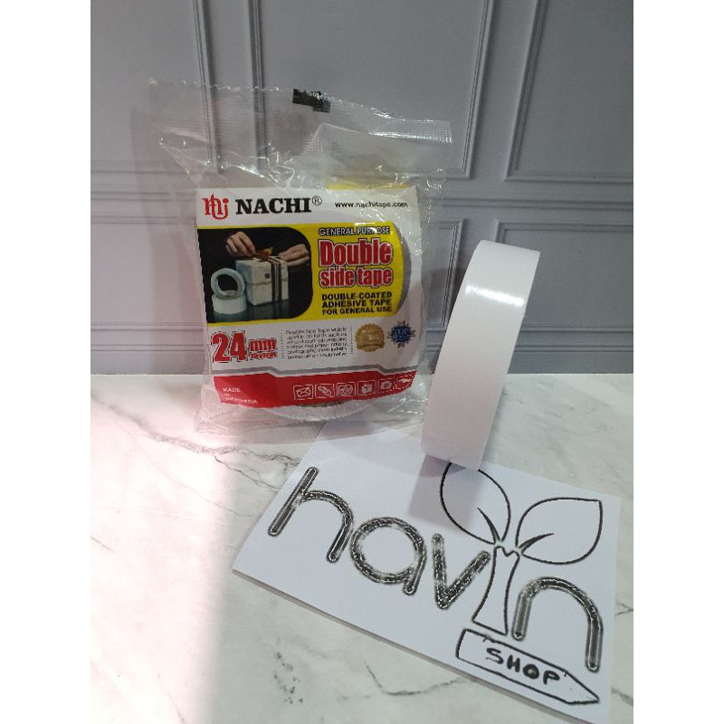 DOUBLE TAPE/ISOLASI 2 SISI-2 CM