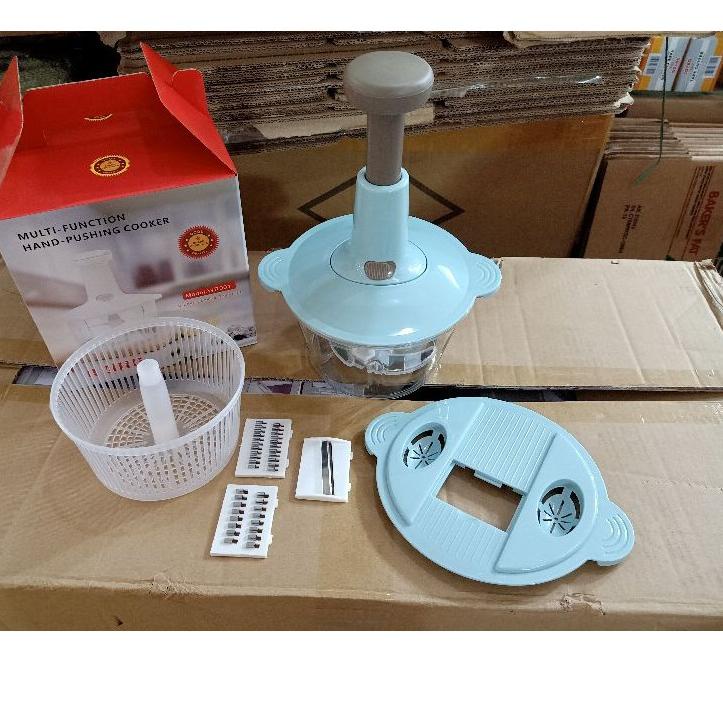 ➸ Chopper blender pemotong manual pencacah penggiling daging alat pencacah penggiling daging manual