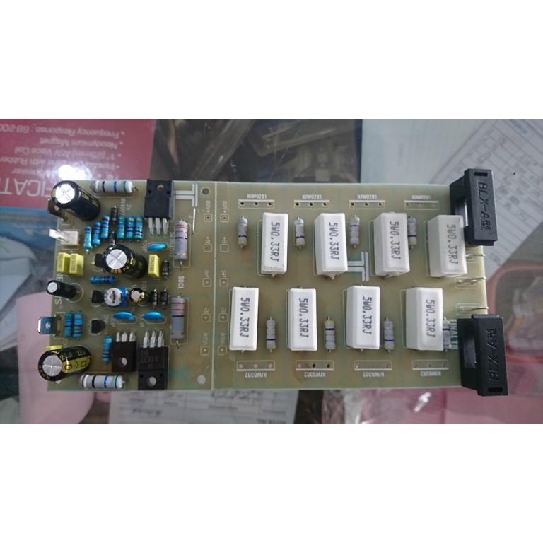 POWER DRIVER KIT SOCL 504 PLUS PCB TR Final 4 set 500W by TUNERSYS