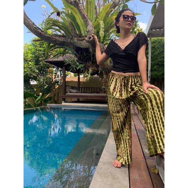 Celana kulot tie dye