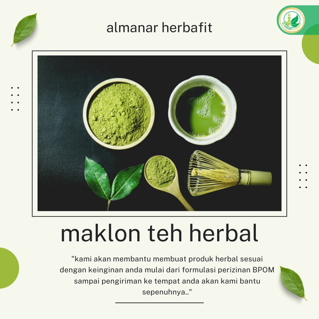 jasa maklon teh pelangsing herbal terbaik di dunia almanar herbafit