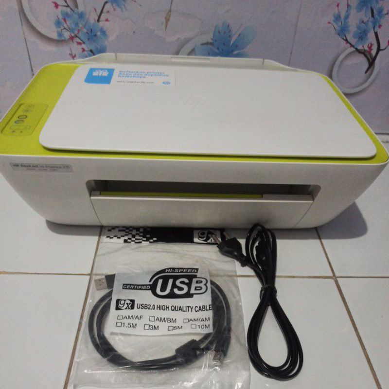 printer HP Deskjet ink advantage 2135 print scan copy kosongan tanpa cartridge